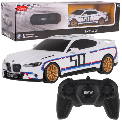 Licencirani auto na daljinsko upravljanje 1:24 BMW 3.0 CSL RASTAR - bijeli slika 9