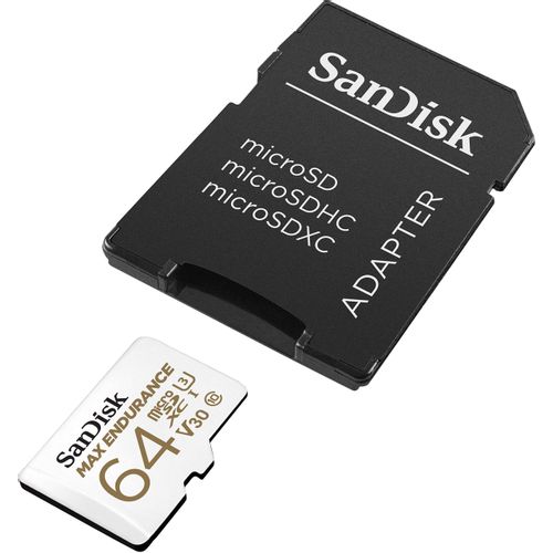 SanDisk MAX ENDURANCE microSDXC 64GB + SD Adapter slika 4