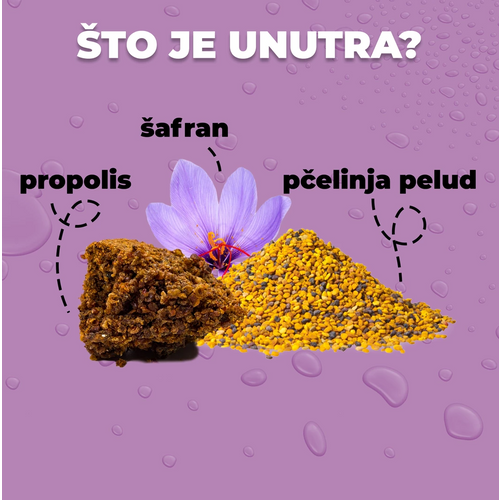 Hedera Bee Positive, dodatak prehrani za dobar san i dobar dan, 30 kapsula slika 2