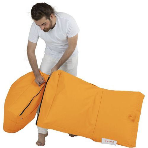 Atelier Del Sofa Vreća za sjedenje, Siesta Sofa Bed Pouf - Orange slika 9