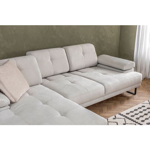 Atelier Del Sofa Kutna garnitura, Bež, Mustang Small Left - Beige slika 9