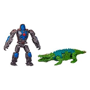 Transformers Rise of the Beasts Beast Beast Alliance Optimus Primal &#38; Skullcruncher figure 13cm