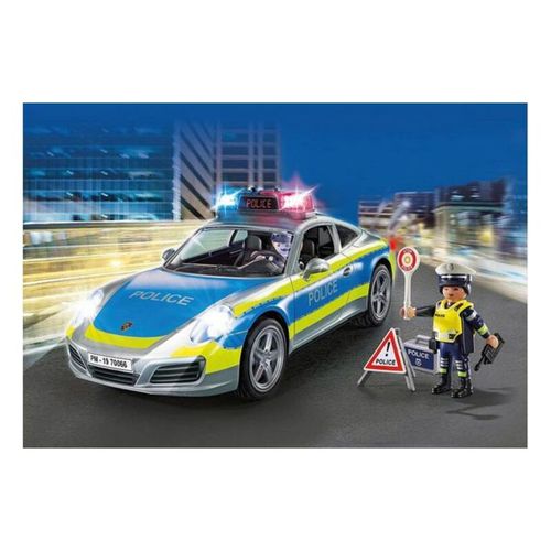 Playset Porsche 911 Carrera 4S Police Playmobil 70066 (36 pcs) slika 5