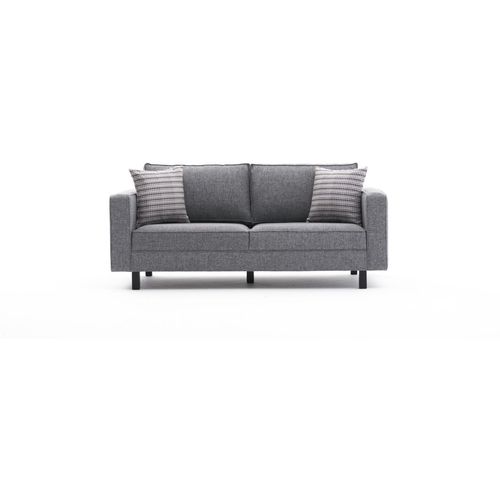 Atelier Del Sofa Dvosjed, Sivo, Kale Linen - Grey slika 6