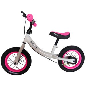 Bicikl bez pedala Sport R3 - bijelo/rozi