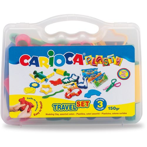 CARIOCA plastelin travel set slika 1