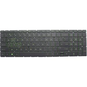 Tastatura za laptop HP 15-CX 15-DW 15-EC 15-CR 15-CW 15DU ZELENA SLOVA