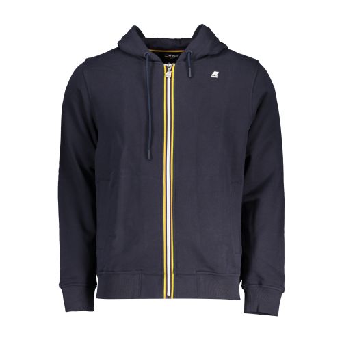 K-WAY MEN'S BLUE ZIP SWEATSHIRT slika 1