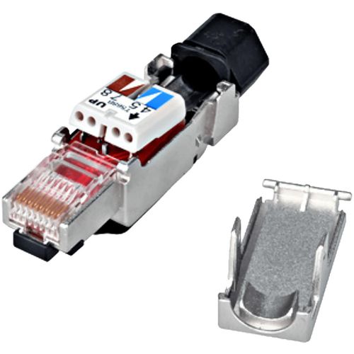 Schrack Modularni RJ45 utikač za instalacione kablove - HSISR6SI3A slika 3