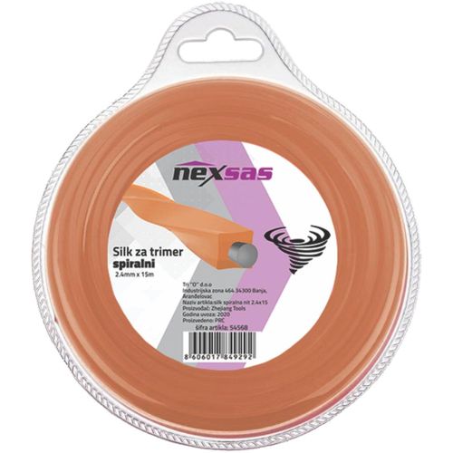 NEXAS Silk spiralna nit 2.4mm x 15m pak.40 kom slika 1