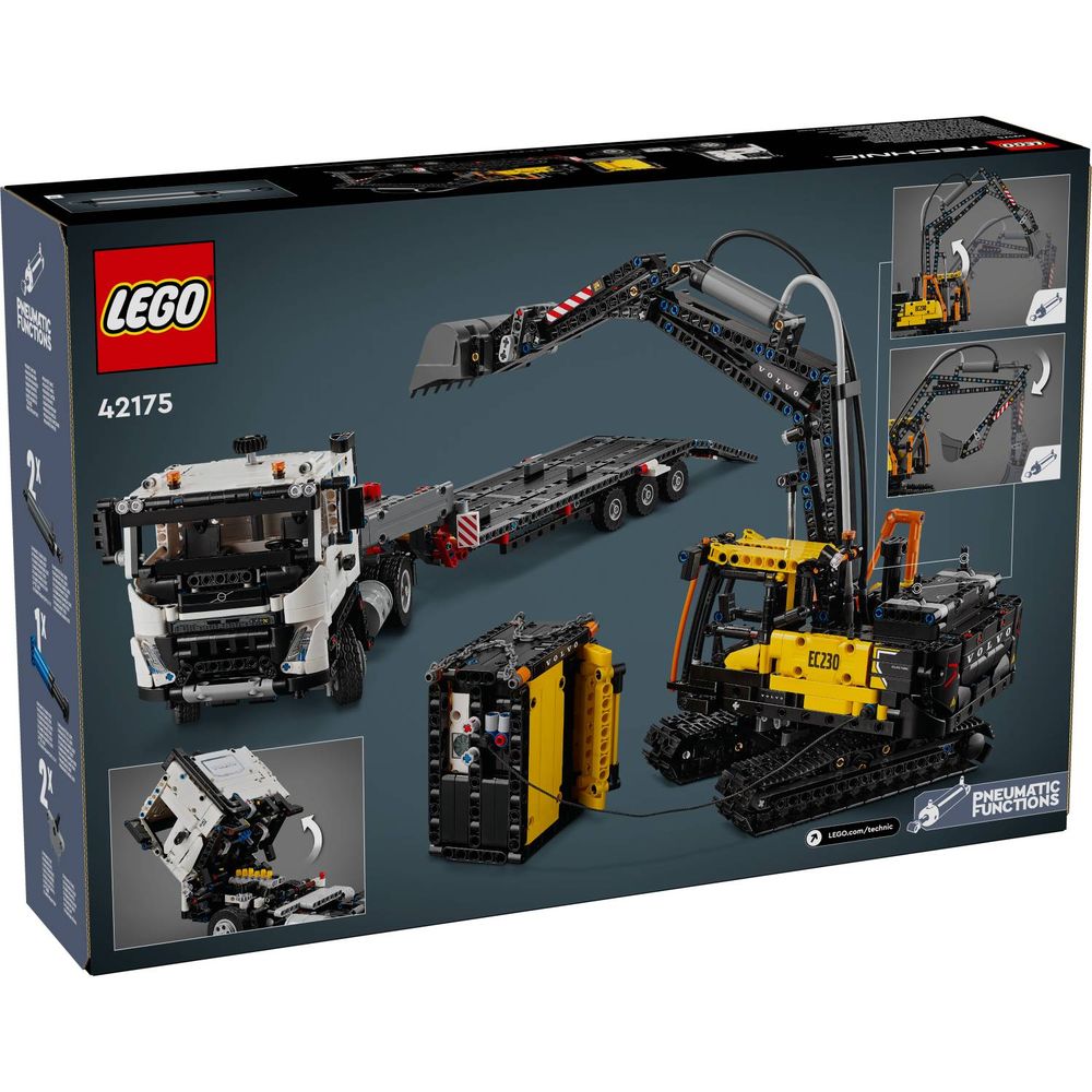 LEGO 42175 Volvo FMX kamion sa elektr. bagerom EC230 slika 13