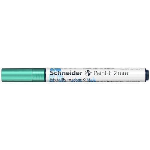 SCHNEIDER Flomaster Paint-It metalik marker  011, 2 mm, zeleni slika 1