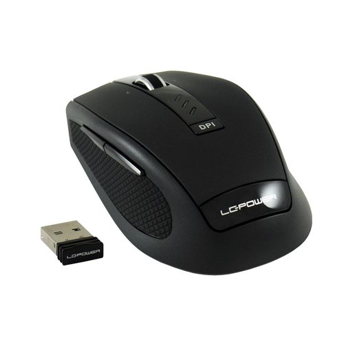 Mouse USB Wireless LC Power LC-M800BW 2.4Ghz Wireless 2000dpi Black slika 1