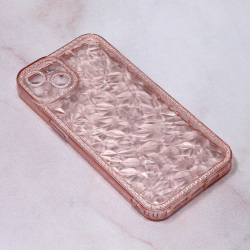 Torbica Bling Diamond za iPhone 13 6.1 roze slika 1