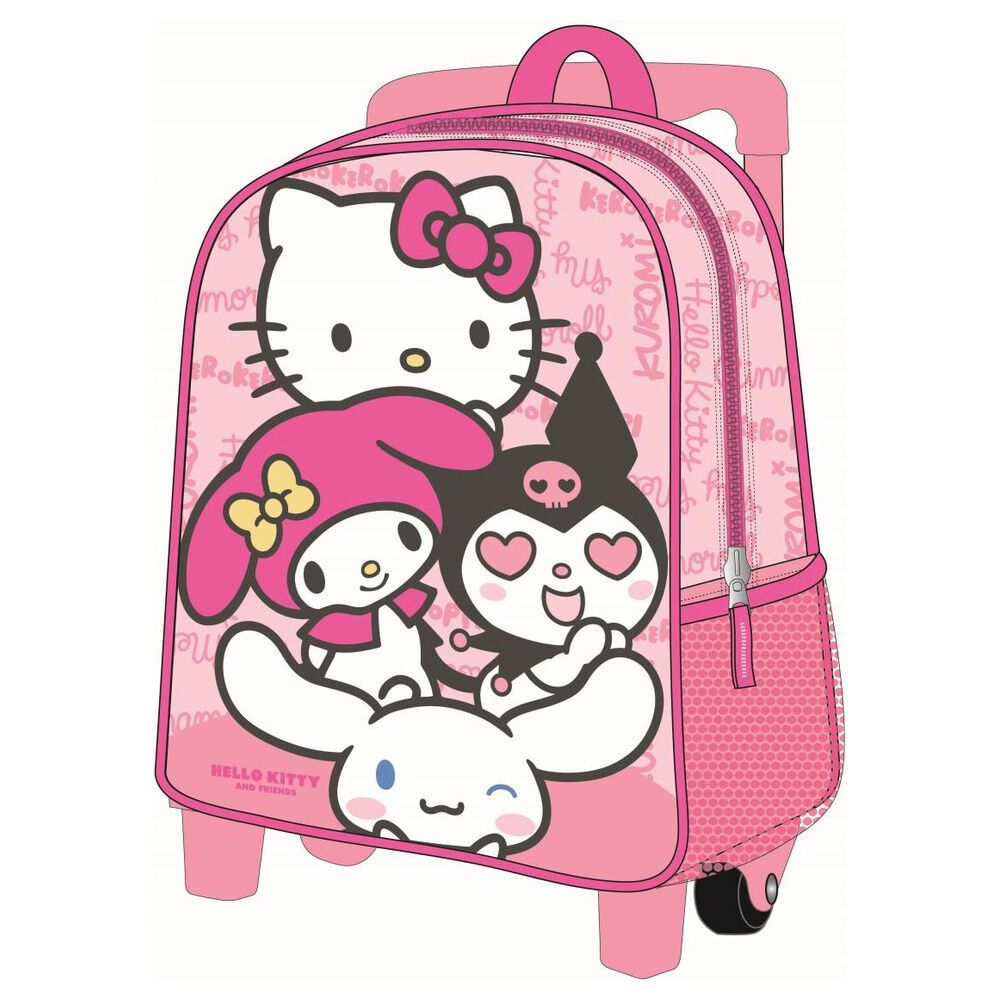 Trolley 3D Hello Kitty and Friends 30 cm slika 1