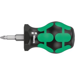 Wera 355 PZ Pozidriv Stubby kratki odvijač, PZ 1 x 25 mm, 05008853001