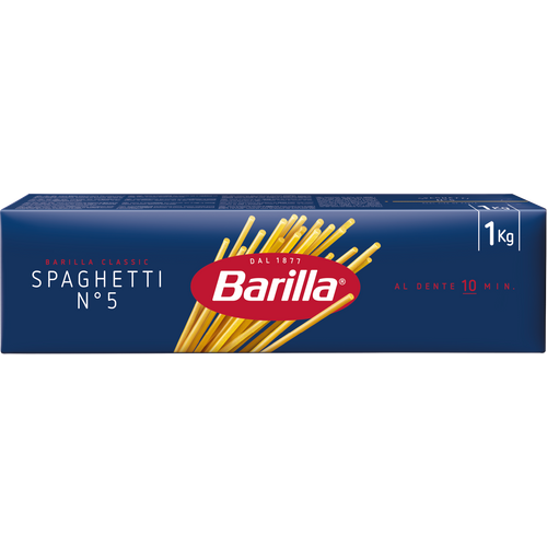 Barilla Spaghetti n.5, 1000g slika 1