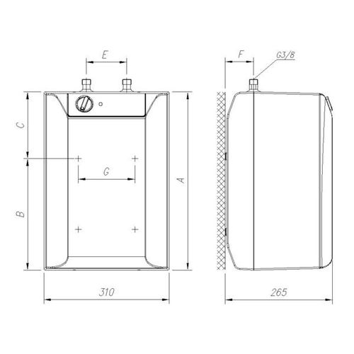 Gorenje bojler TEG10U slika 3