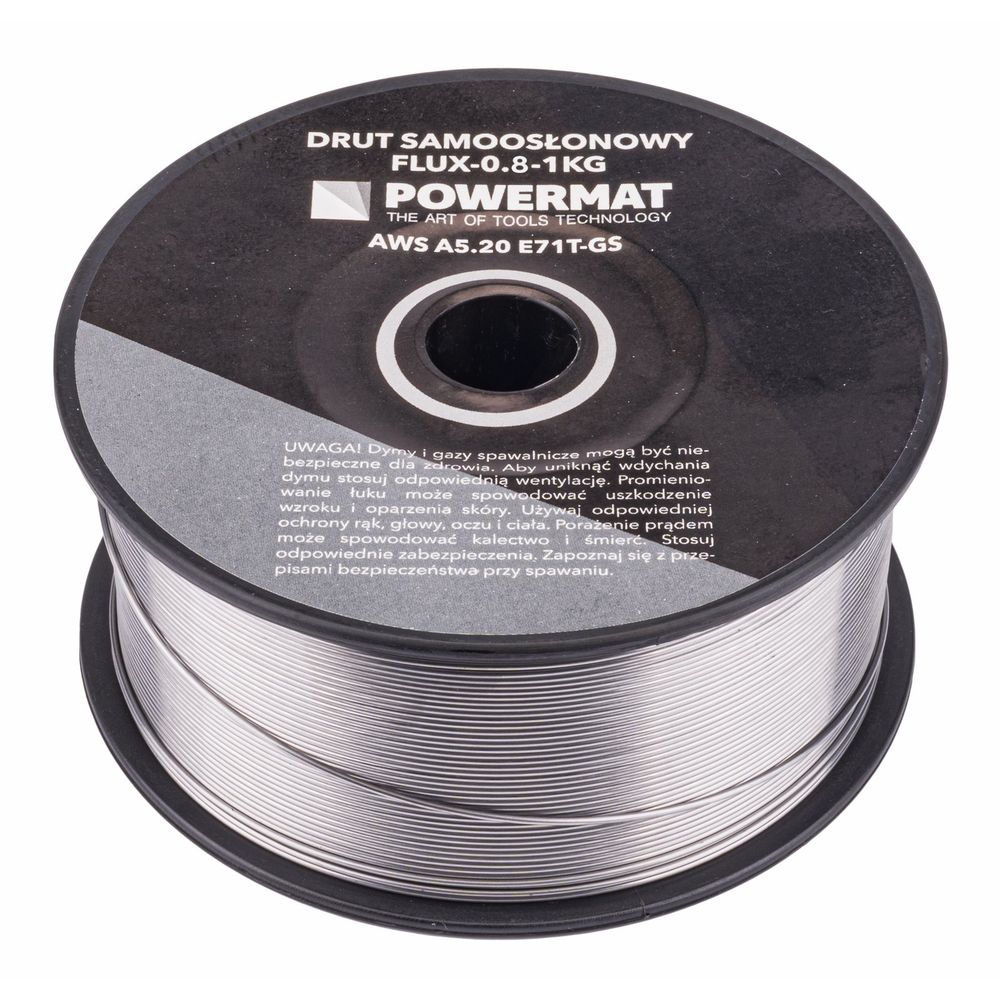 Powermat žica za zavarivanje s jezgrom (samozaštitna) 0,8 mm 1 kg slika 6