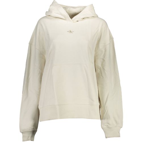 CALVIN KLEIN WOMEN'S SWEATSHIRT WITHOUT ZIP WHITE slika 1