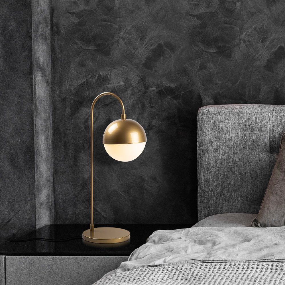Stolna Lampa Horn - 12202 Gold slika 1