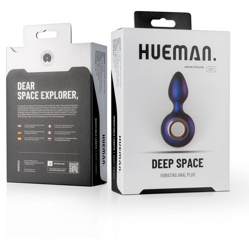 Vibracijski analni čep Hueman Deep Space slika 11