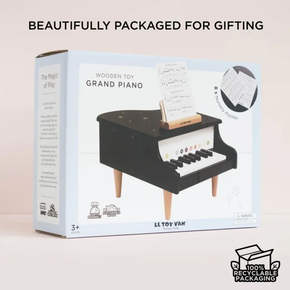 Le Toy Van Drveni klavir Grand Piano slika 7