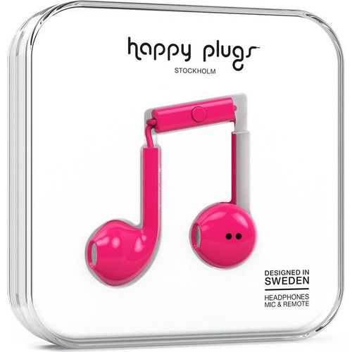 Happy Plugs, Earbud Plus slušalice,Cerise slika 1