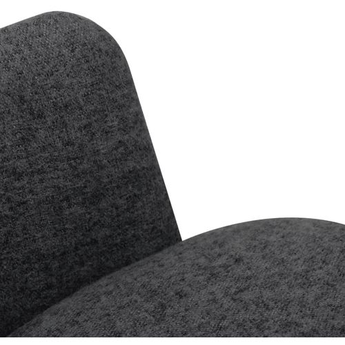 Blagovaonske stolice od tkanine 2 kom tamnosive slika 41