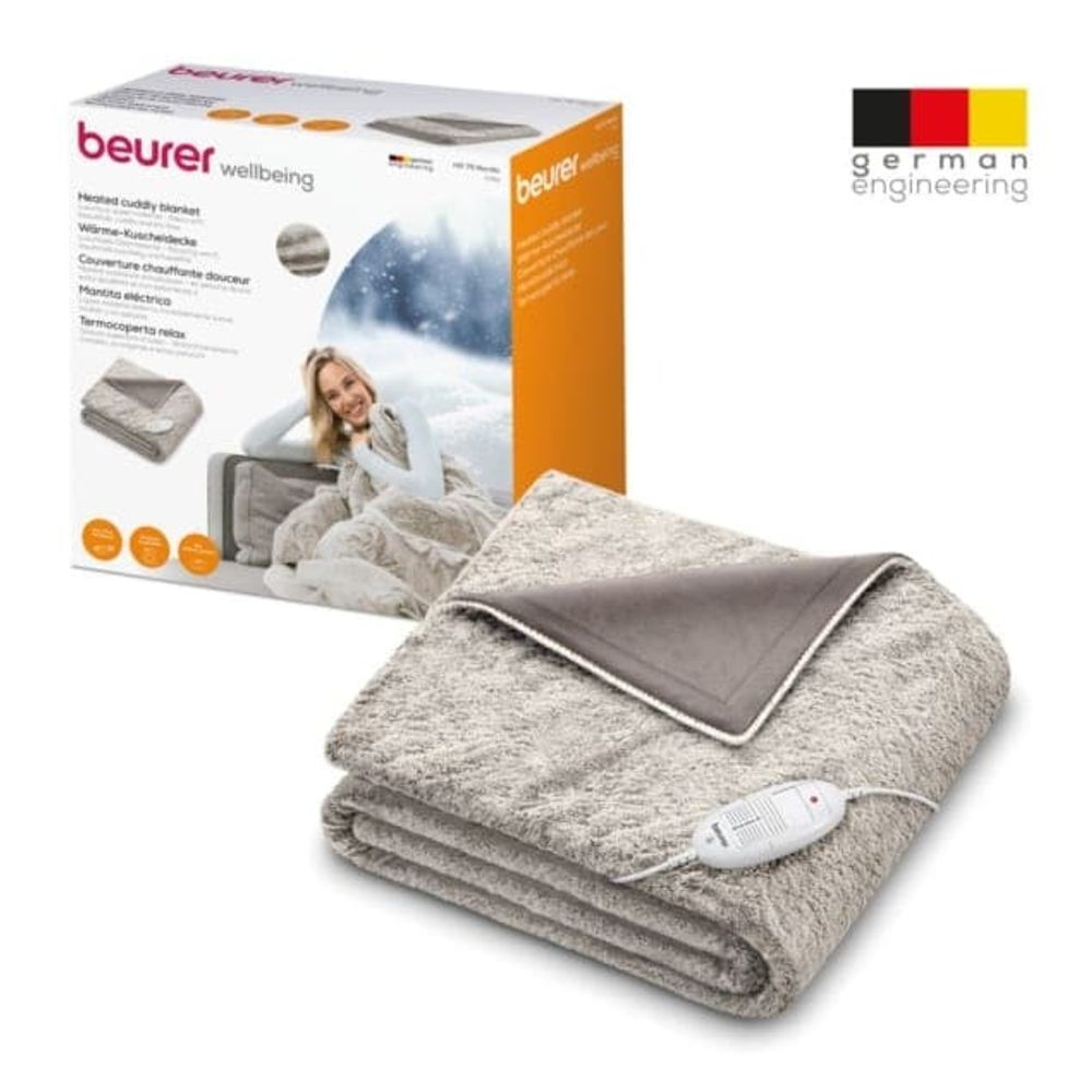 Beurer Električna deka HD 75 180x130cm, Nordic Taupe slika 6