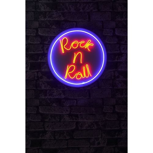 Rock n Roll - Multicolor Multicolor Decorative Plastic Led Lighting slika 3