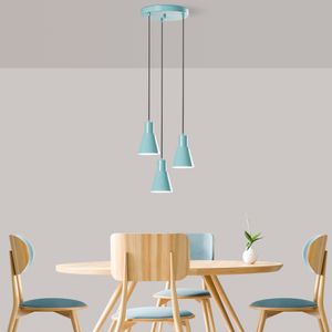 Konikkem - 6357 - 3 - Turquoise Turquoise Chandelier