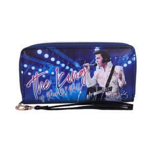 NEMESIS NOW PURSE - ELVIS THE KING OF ROCK AND ROLL 19CM
