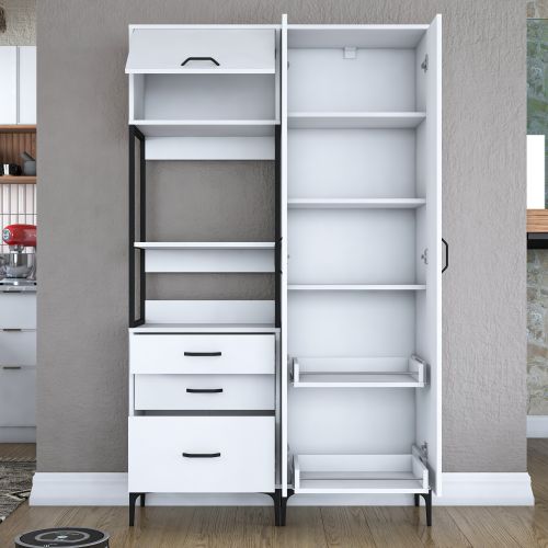 JE142 - 3106 White Multi Purpose Cabinet slika 4