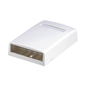 Panduit CBX4AW-AY Nazidna uticnica 4xRJ45, PanNet, prazna, bela