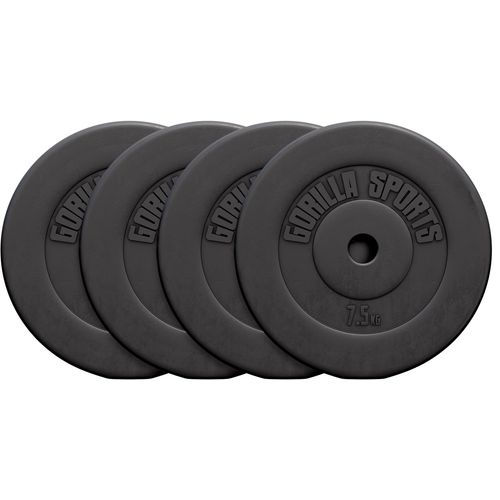 Set tegova obloženih plastikom 30 kg (4 x 7,5 kg) slika 1