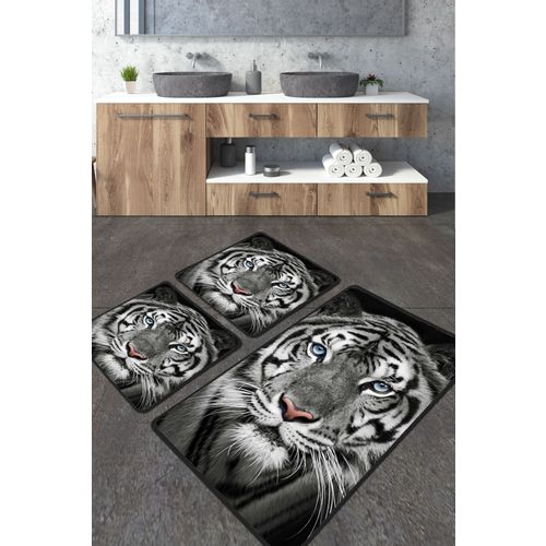 Hunter Djt  Multicolor Bathmat Set (2 Pieces) slika 1