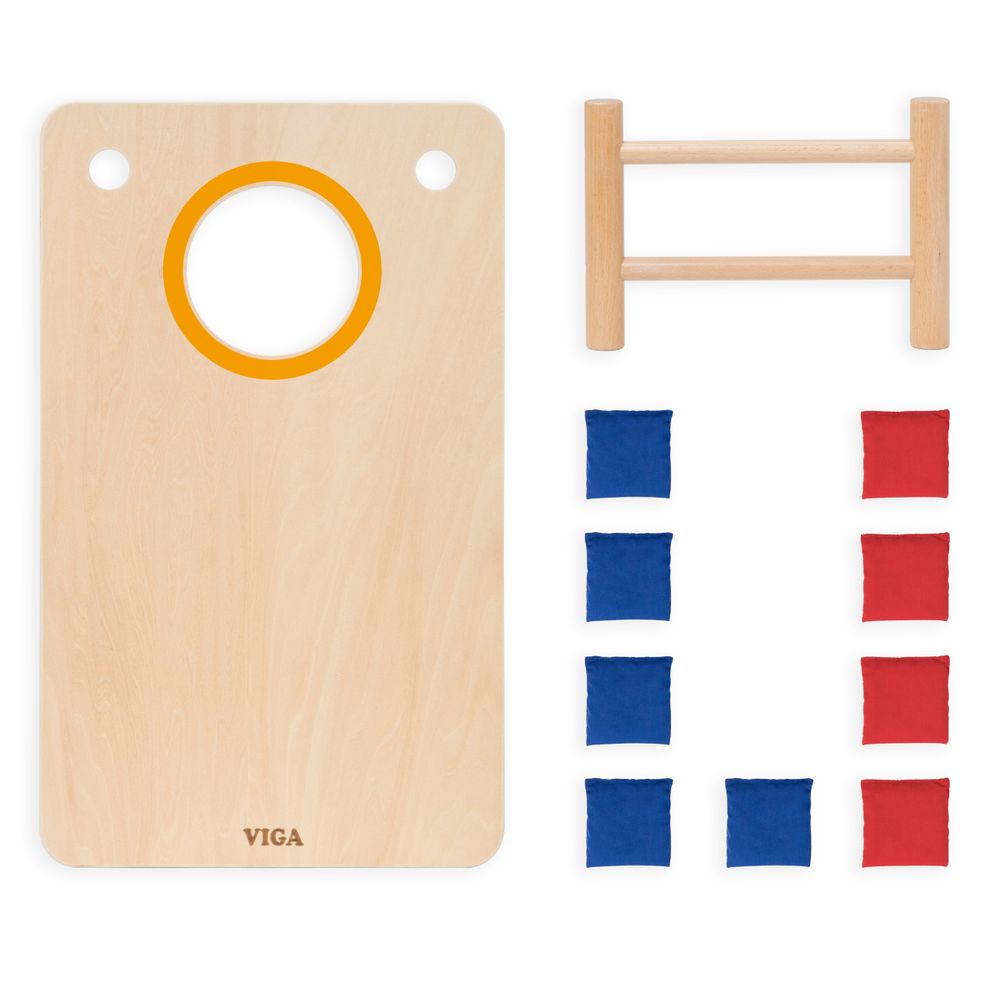 Viga 2u1 arkadna igra tic-tac-toe + cornhole - bacanje u metu slika 5