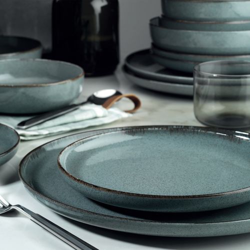 Hermia Concept Porculanski set tanjura 24 dijelni DINER BLUE, MOD24Y2730P01 slika 5