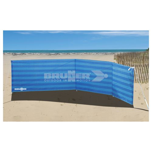 Vjetrobran za plažu BRUNNER BAHAMA TNT, 480x110 cm, plavi slika 1