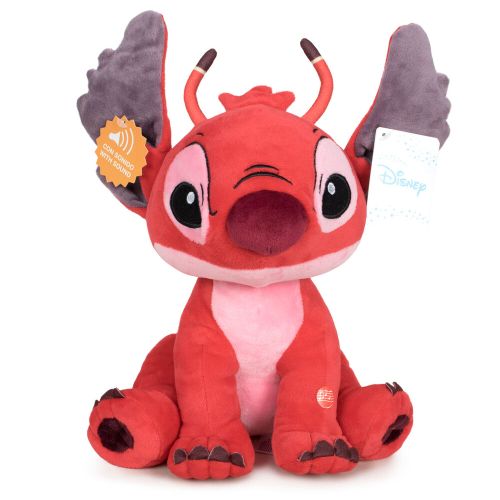 Disney Stitch Leroy plišana igračka sa zvukom 30cm slika 1