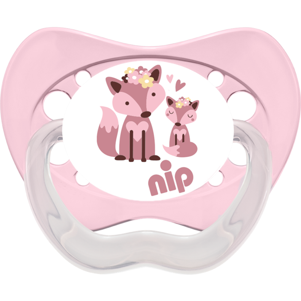 nip® Duda varalica Family 5-18mj (veličina 2) - Silikon, 2kom Roza, Mint slika 2