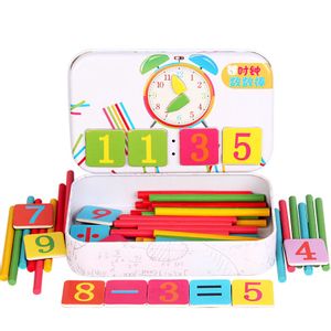 Montessori set za učenje prepoznavanja vremena i računanje