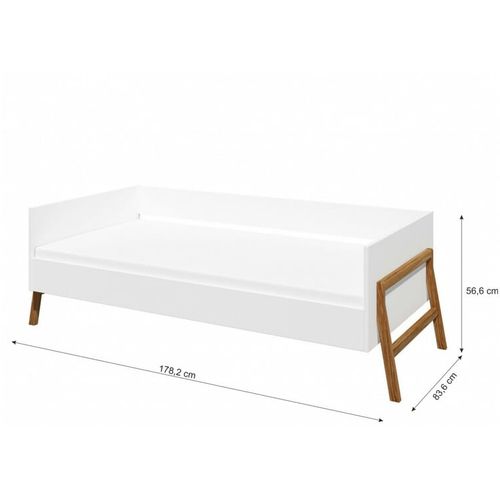 Bellamy Lotta krevet 160x80 cm, white slika 3