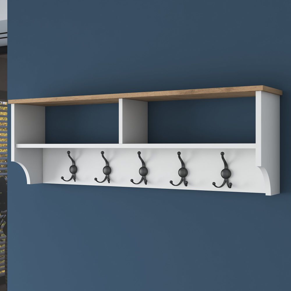 P2 - 2460 WhiteWalnut Hall Stand slika 4