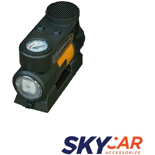SkyCar kompresor za auto sa led svetlom 12V 120W 1010717 slika 1