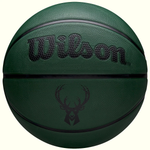 Wilson nba team tribute solid milwaukee bucks ball wz4025417xb