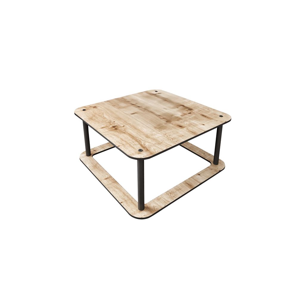 Kafa stol Hole Square - Hrast boje slika 3