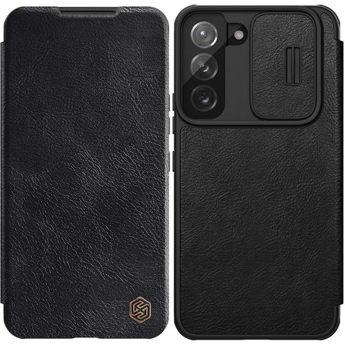 Nillkin Qin Leather Pro preklopna maska sa štitnikom za kameru za Samsung Galaxy S22 + (S22 Plus) slika 1