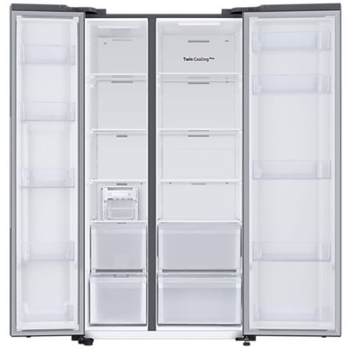 Samsung RS66A8100S9/EF Side by Side frižider sa vertikalnom podelom i SpaceMax™ tehnologijom, NoFrost, 652L, Inverter, Visina 178cm, Inox  slika 4